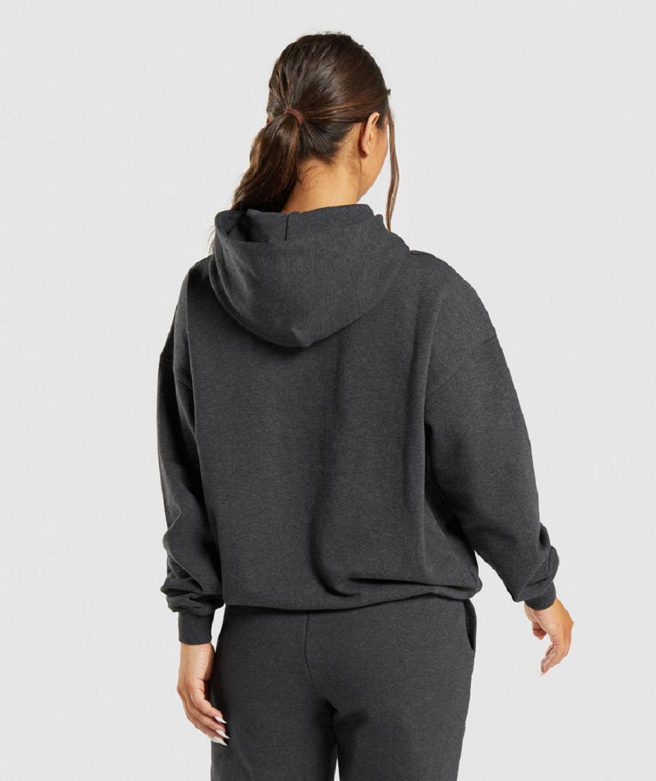 Sudadera Con Capucha Gymshark Rest Day Sweats Mujer Negras | CO 2021TCE